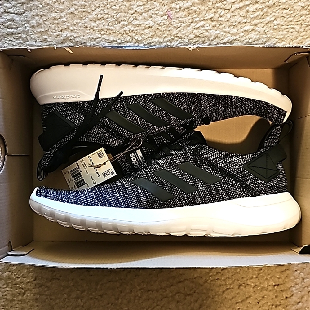 NWT ADIDAS Lite Racer BYD Cloudfoam Running Shoe Size 12